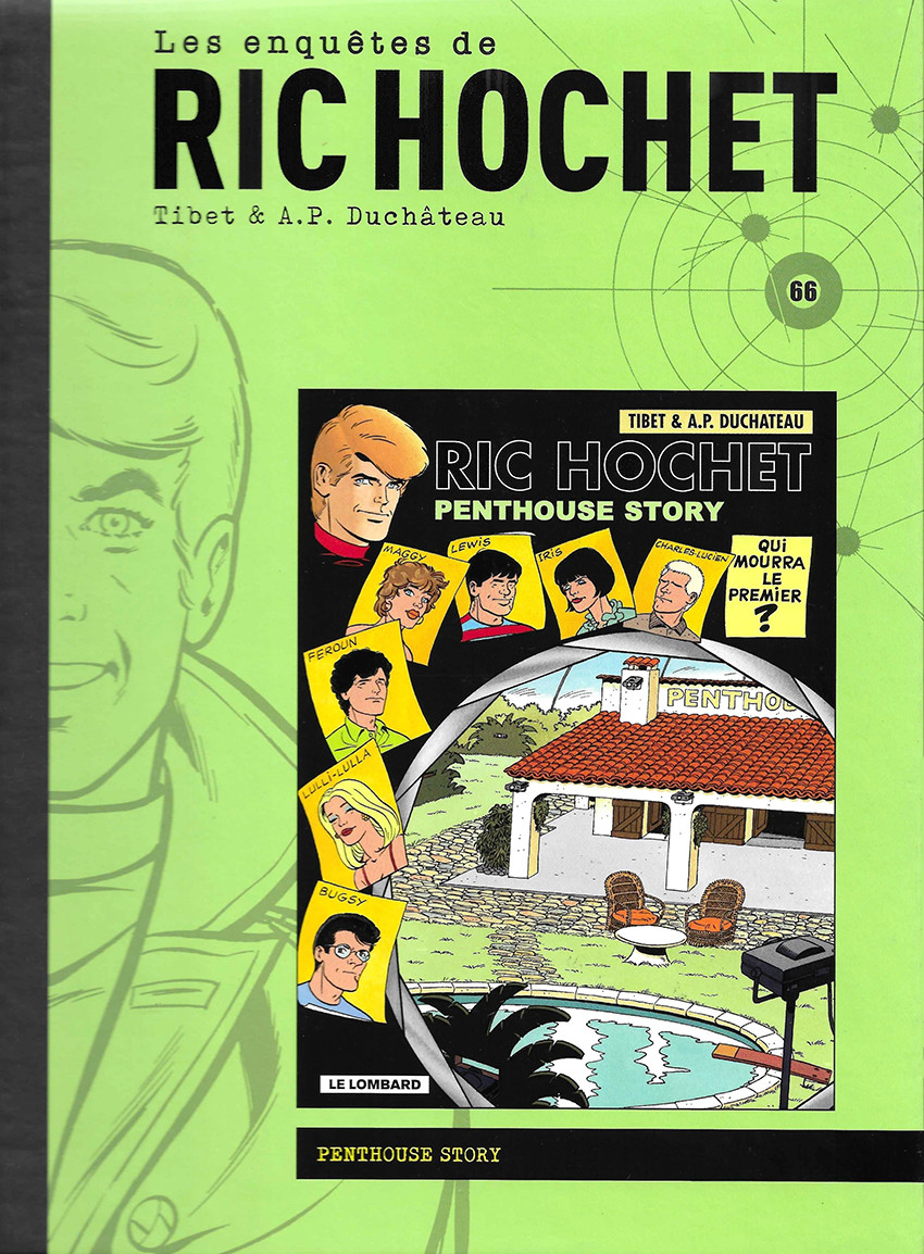 Couverture de l'album Les enquêtes de Ric Hochet Tome 66 Penthouse story