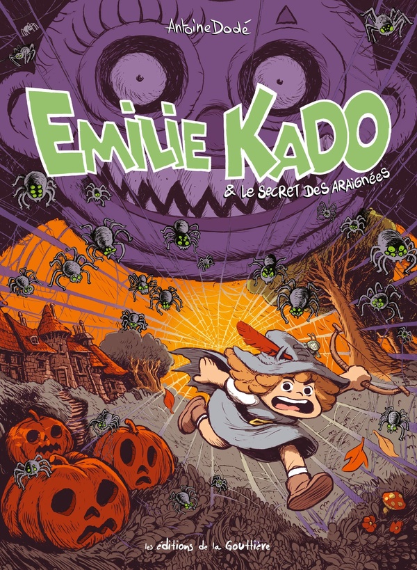 Couverture de l'album Emilie Kado & le secret des araignées