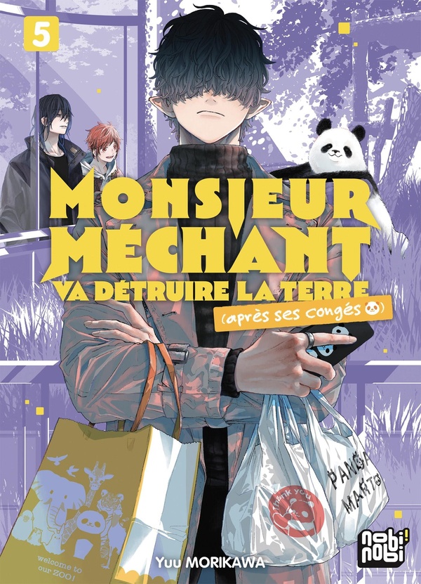 Couverture de l'album Monsieur Méchant va Détruire la Terre (Après ses Congés) 5