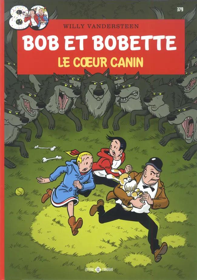 Couverture de l'album Bob et Bobette Tome 379 Le coeur canin