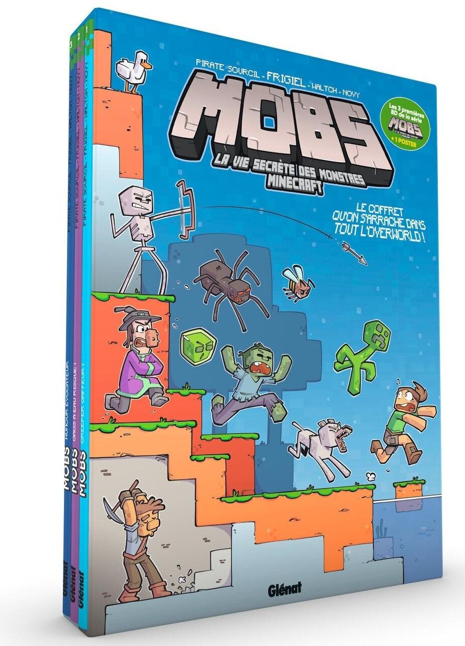 Couverture de l'album Mobs - La vie secrète des monstres Minecraft