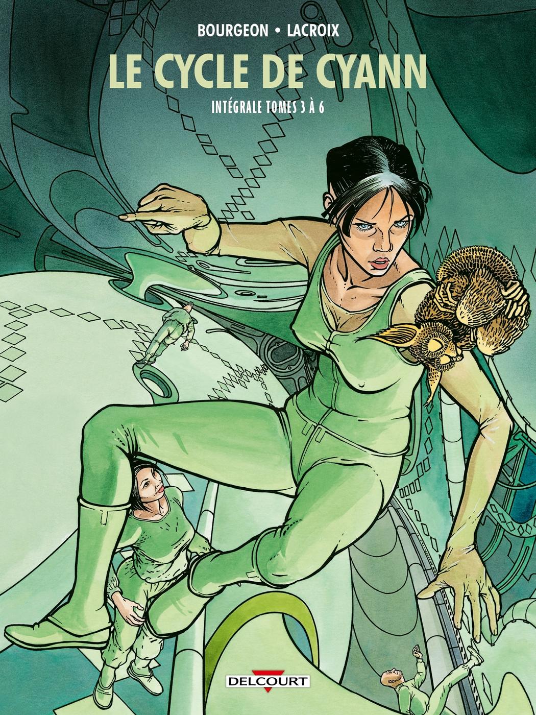 Couverture de l'album Le Cycle de Cyann Intégrale Tomes 3 à 6