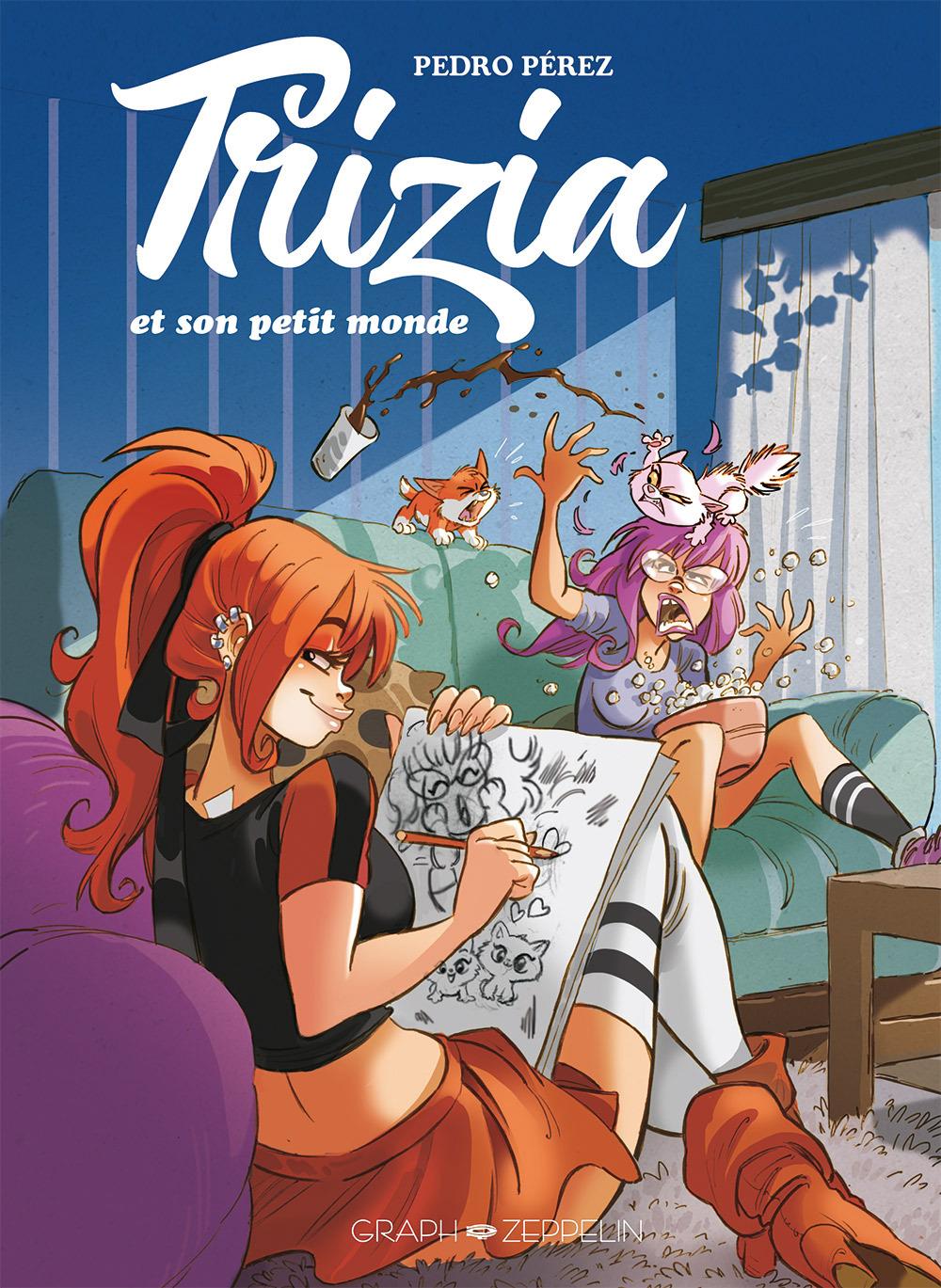 Couverture de l'album Trizia 1 Trizia et son petit monde