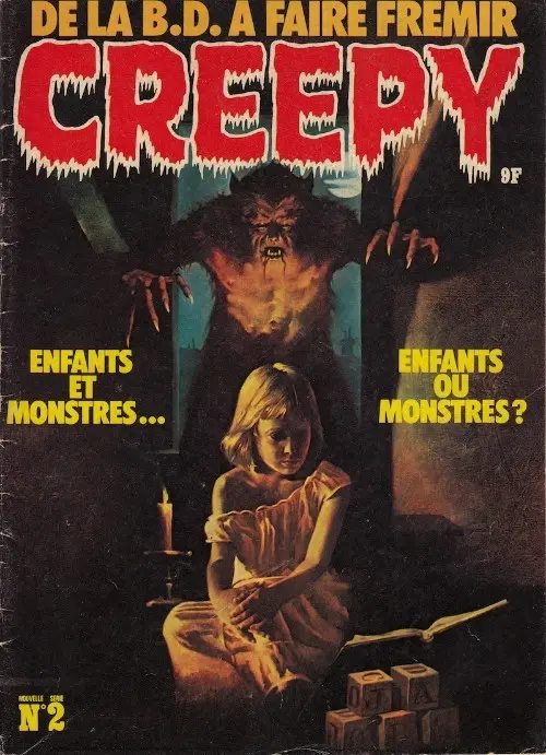 Couverture de l'album Creepy Tome 2 Enfants et monstres... Enfants ou monstres ?
