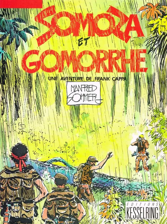 Couverture de l'album Frank Cappa Tome 2 Somoza et Gomorrhe