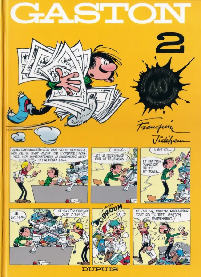 Couverture de l'album Gaston Tome 2