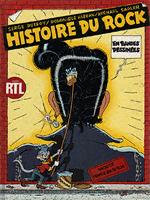 Couverture de l'album Histoire du rock en bandes dessinées