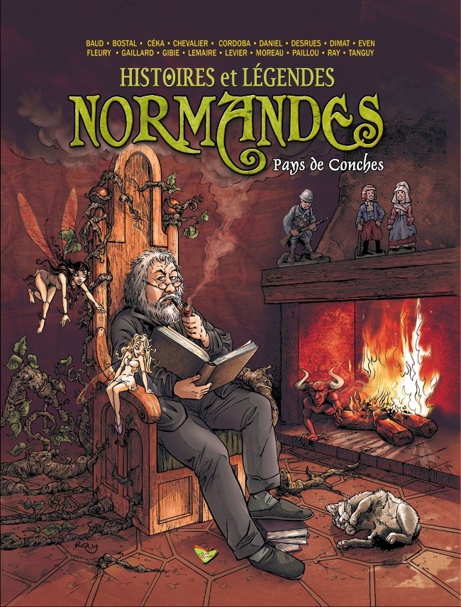 Couverture de l'album Histoires et Légendes Normandes Pays de Conches