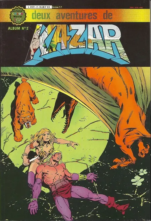 Couverture de l'album Ka-Zar Album N° 2