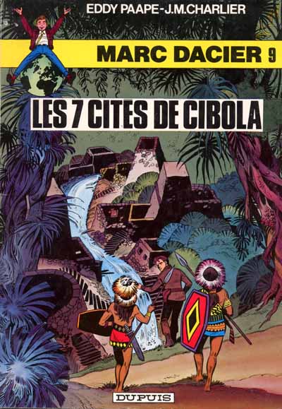 Couverture de l'album Marc Dacier Couleurs Tome 9 Les 7 cités de Cibola