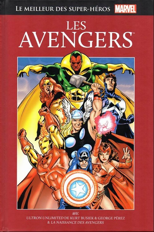 Couverture de l'album Le meilleur des Super-Héros Marvel Tome 1 Les Avengers
