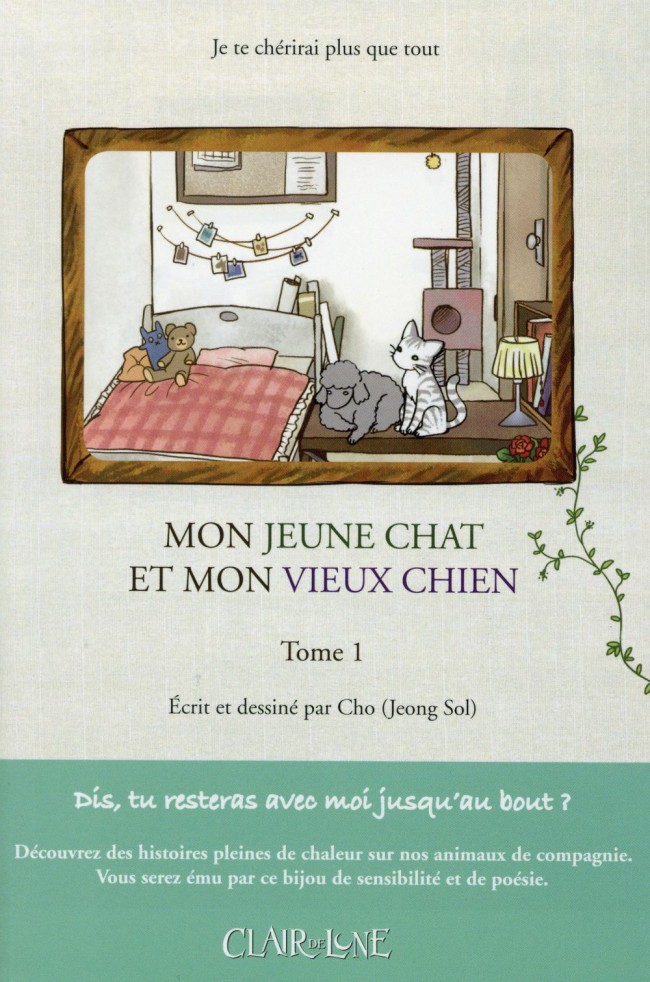 Couverture de l'album Mon jeune chat et mon vieux chien Tome 1