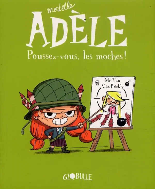 Couverture de l'album Mortelle Adèle Tome 5 Poussez-vous, les moches !