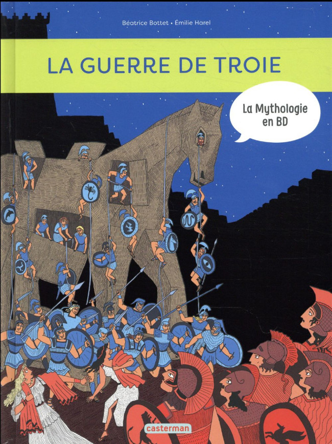 Couverture de l'album La Mythologie en BD Tome 9 La guerre de Troie