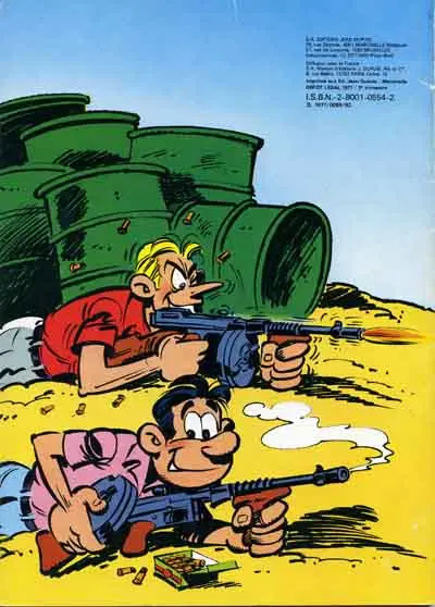 Verso de l'album Sammy Tome 9 Les pétroleurs du désert