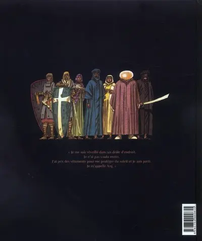 Verso de l'album Arq Tome 9 Feu croisé