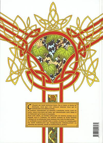 Verso de l'album Arthur - Une épopée celtique Tome 5 Drystan et Esyllt