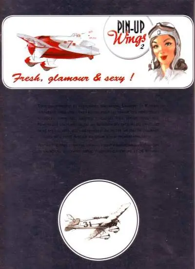 Verso de l'album Pin-Up Wings 2