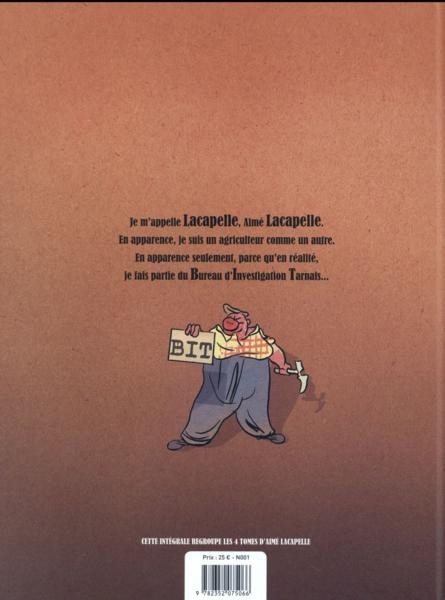 Verso de l'album Aimé Lacapelle Aimé Lacapelle - Intégrale