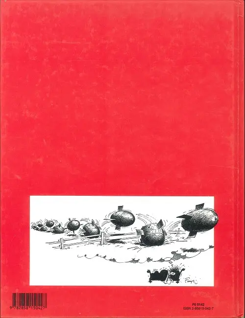 Verso de l'album Idées noires 1