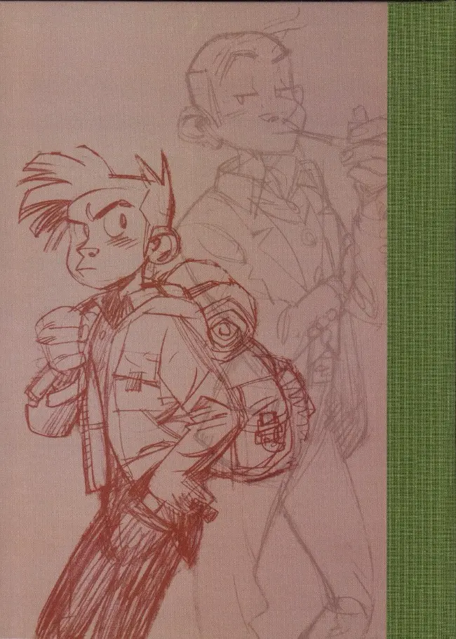 Verso de l'album Spirou et Fantasio - Une aventure de... / Le Spirou de... Tome 1 Les géants pétrifiés