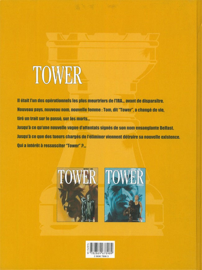 Verso de l'album Tower Tome 1 Ouverture