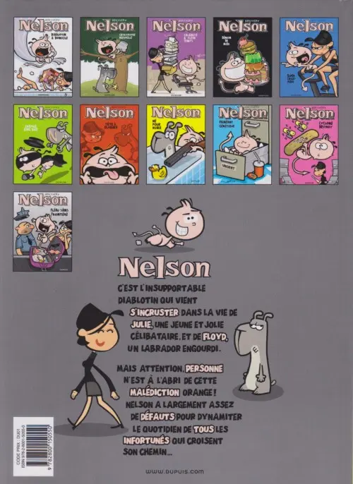Verso de l'album Nelson Tome 11 Fléau sans frontière