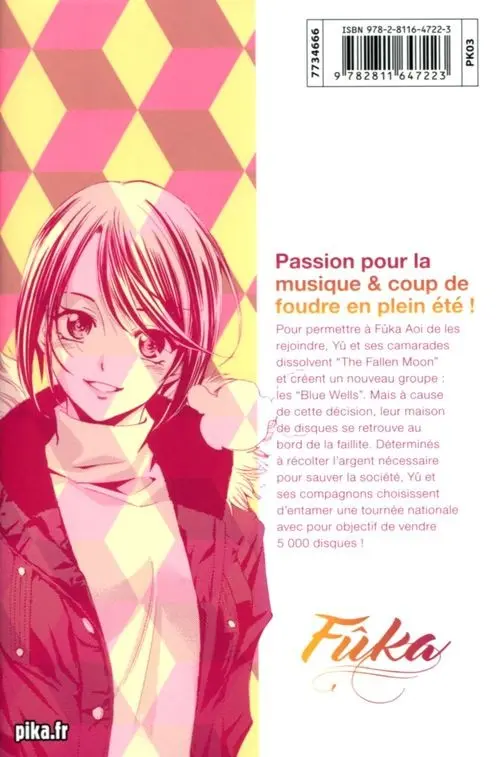Verso de l'album Fûka 13