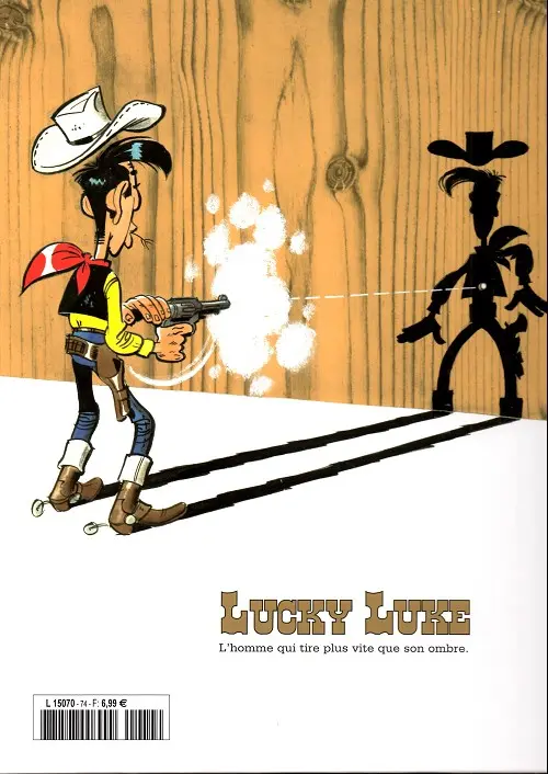 Verso de l'album Lucky Luke La collection Tome 74 O.K. Corral