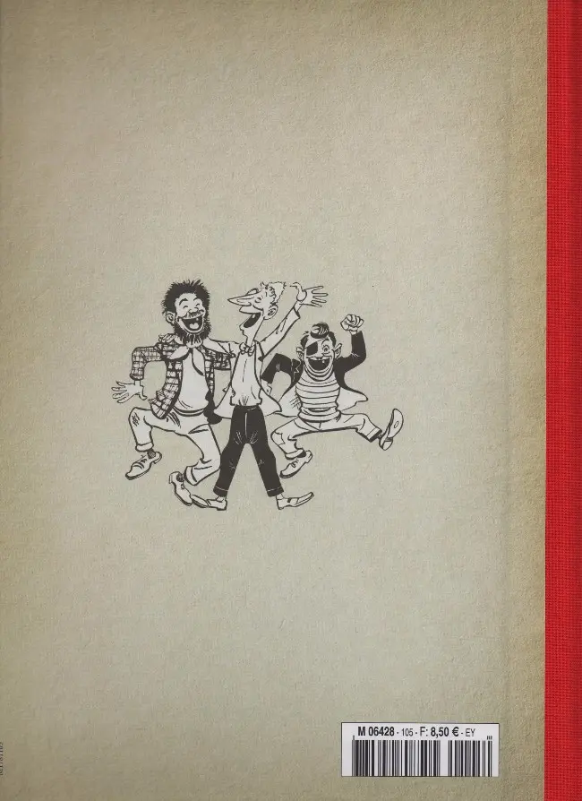 Verso de l'album Les Pieds Nickelés - La collection Tome 106 Les Pieds Nickelés font de la politique