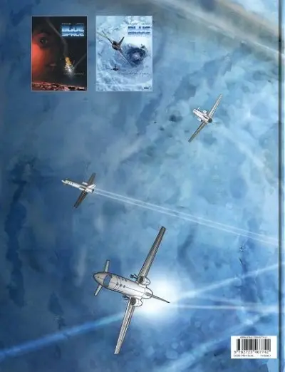 Verso de l'album Blue space Tome 2 Le Troisième œil d'Indra