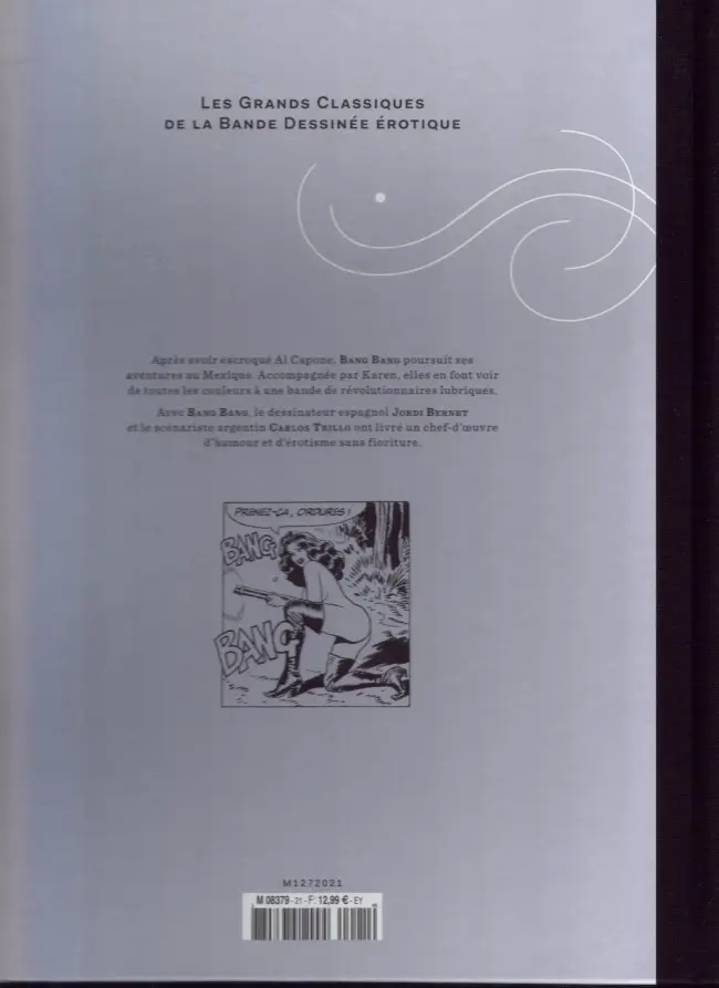 Verso de l'album Les Grands Classiques de la Bande Dessinée Érotique - La Collection Tome 21 Bang Bang - tome 2