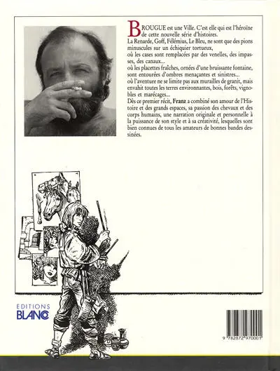 Verso de l'album Brougue Tome 1 Goff