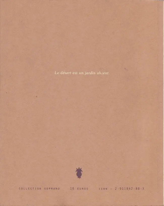 Verso de l'album Caravane