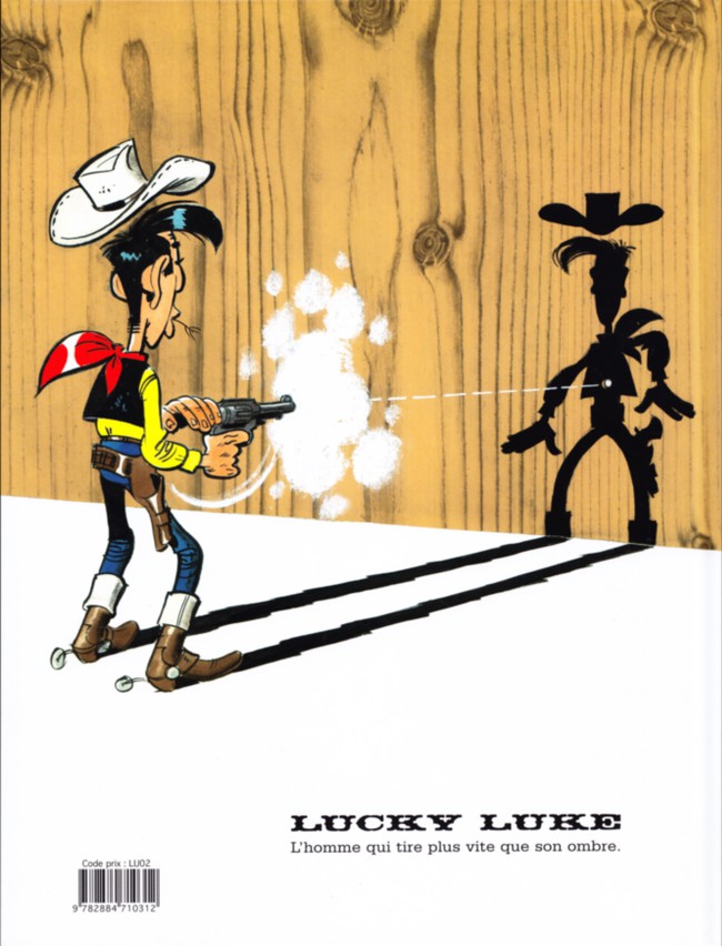 Verso de l'album Lucky Luke Tome 45 L'Empereur Smith