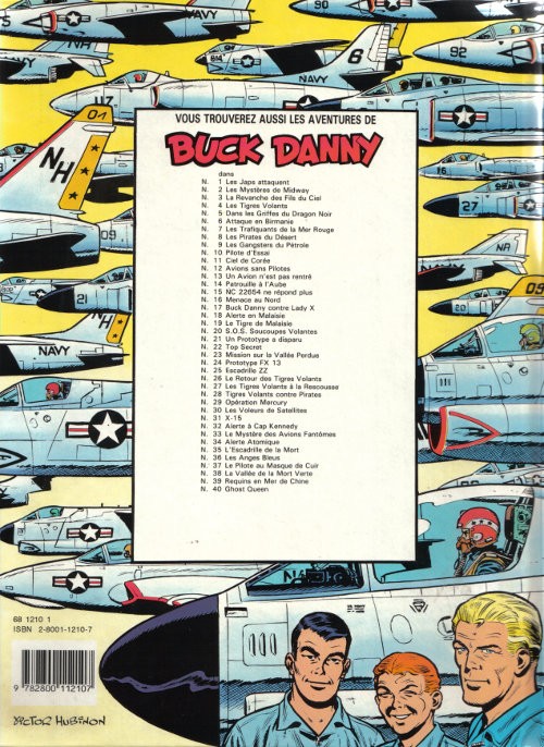Verso de l'album Buck Danny Tome 14 Patrouille à l'aube