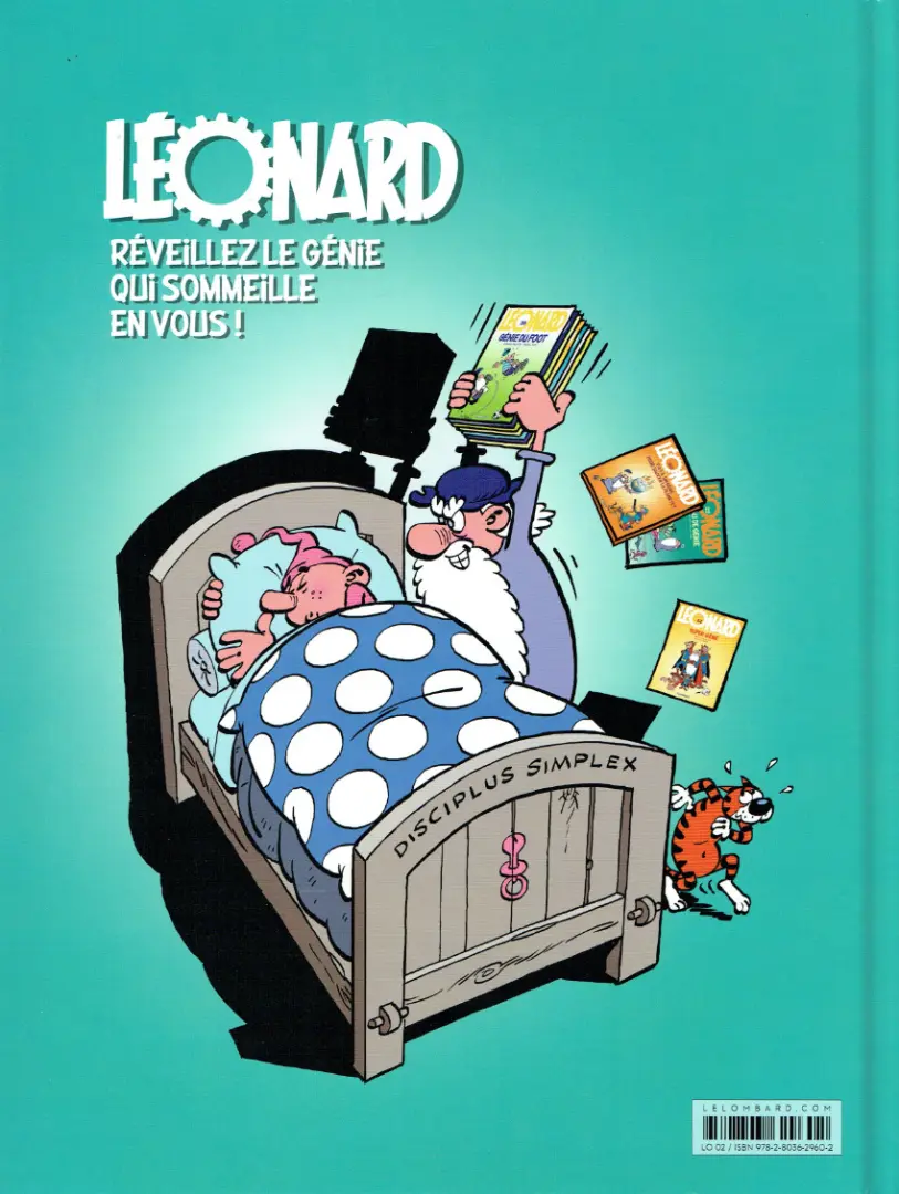Verso de l'album Léonard Tome 42 Le génie des grandeurs