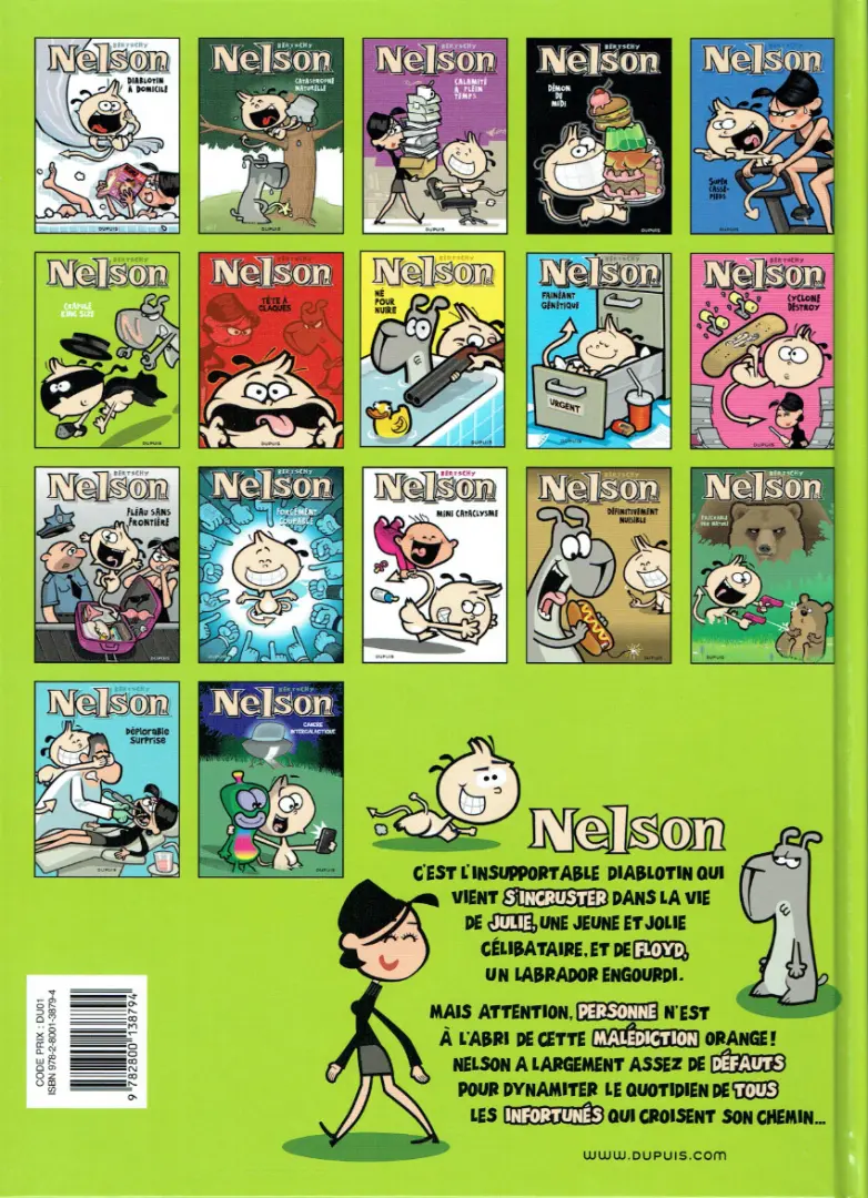 Verso de l'album Nelson Tome 6 Crapule King Size