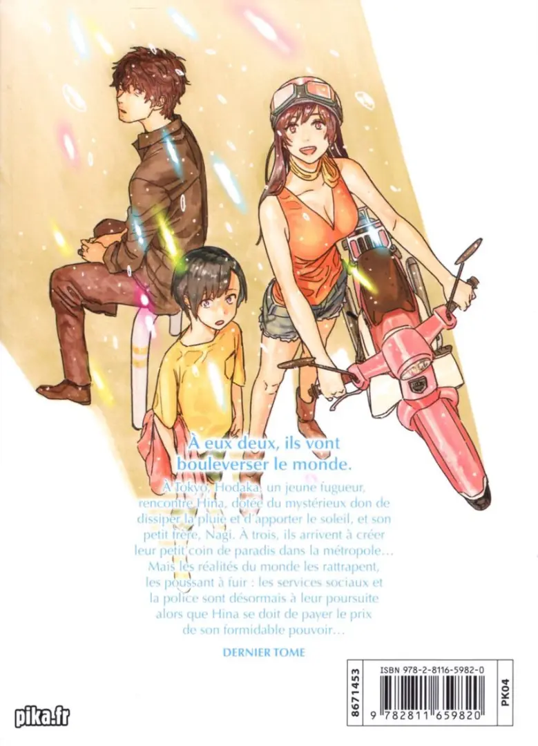 Verso de l'album Les enfants du Temps - Weathering With You 3