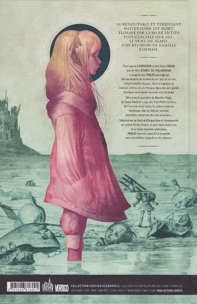 Verso de l'album Fables Volume 8