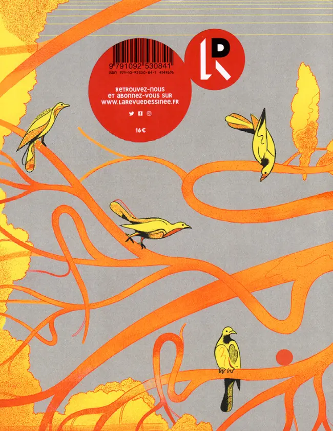 Verso de l'album La Revue dessinée #27
