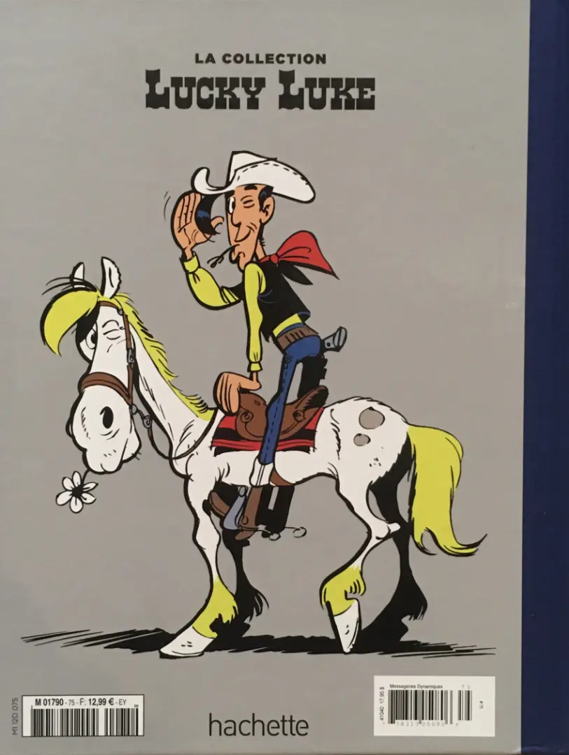 Verso de l'album Lucky Luke La collection Tome 75 Marcel Dalton
