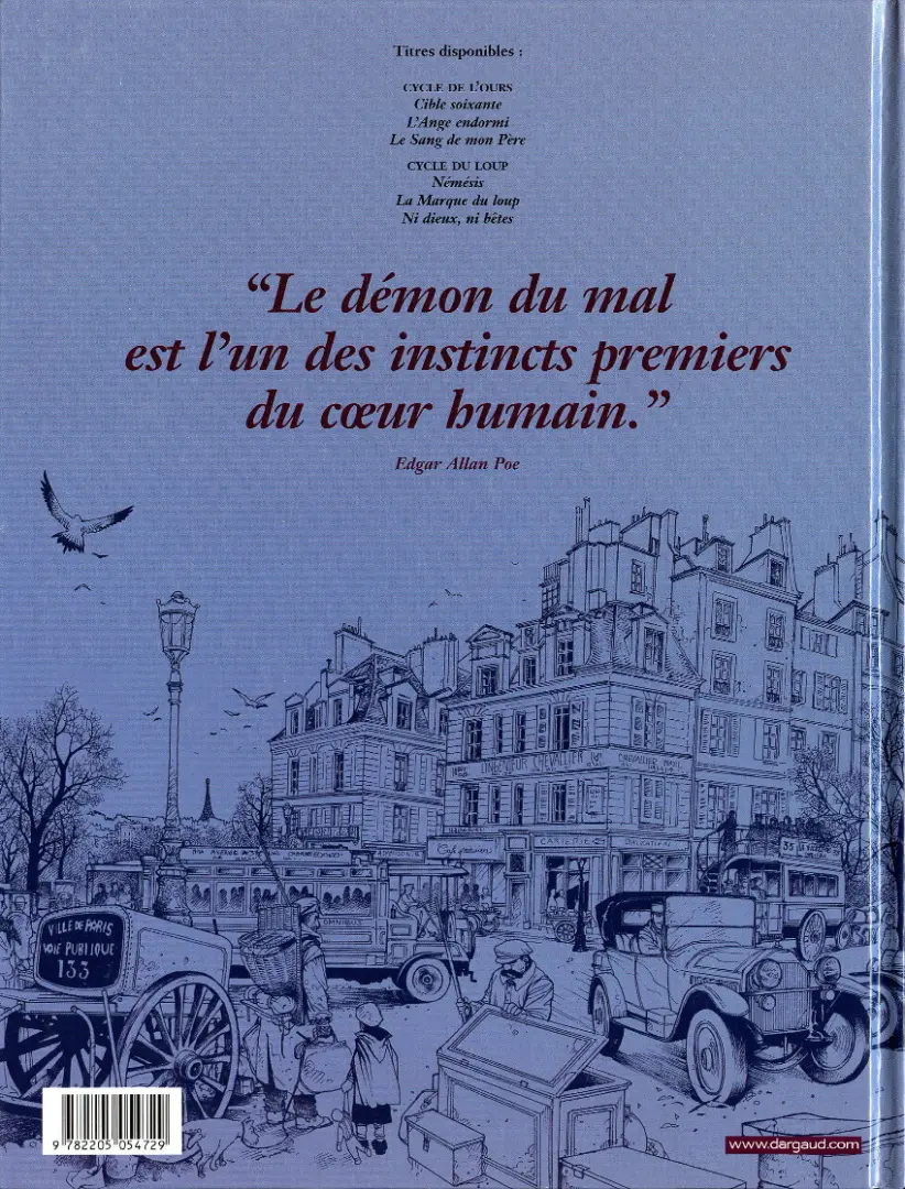 Verso de l'album La Croix de Cazenac Tome 5 La Marque du loup