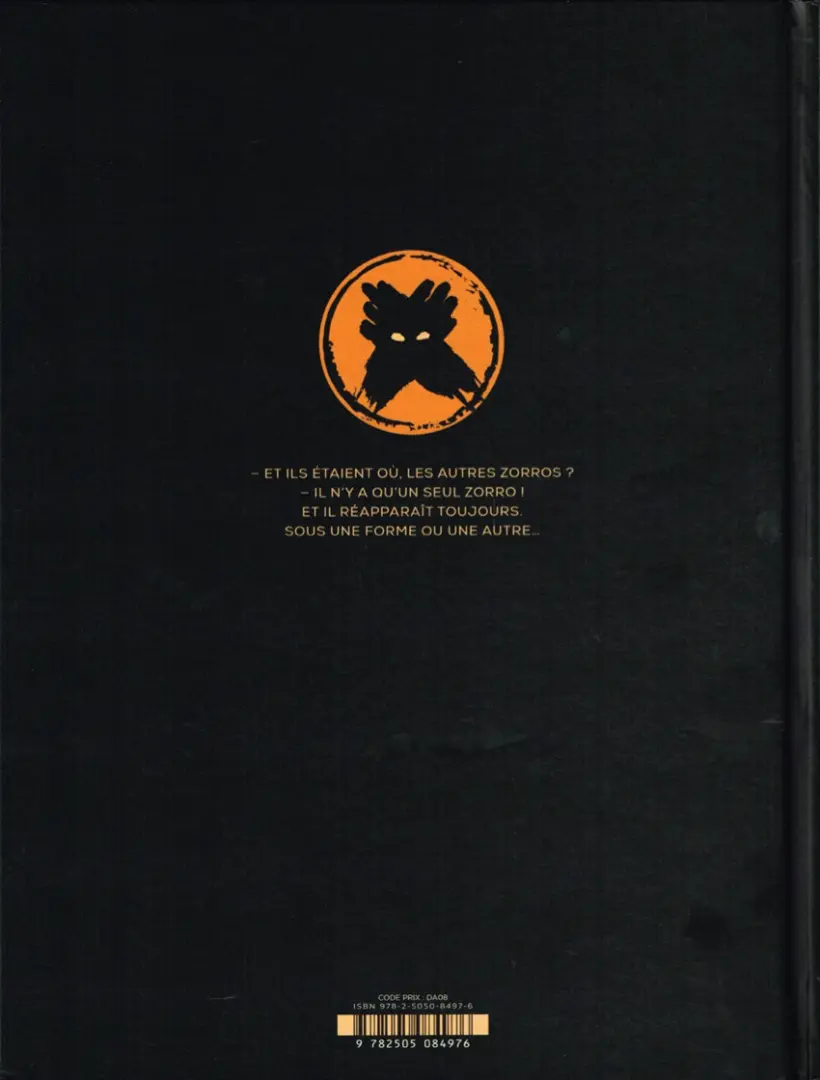 Verso de l'album Don Vega
