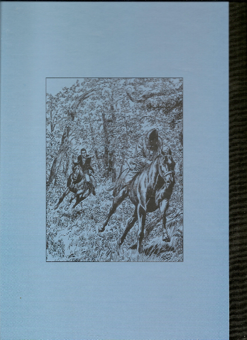 Verso de l'album Bob Morane Objectif equus