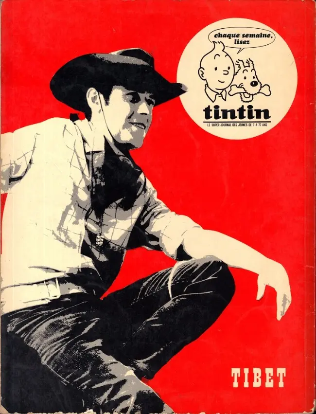 Verso de l'album Chick Bill Tome 5 L'énigmatique Tibet