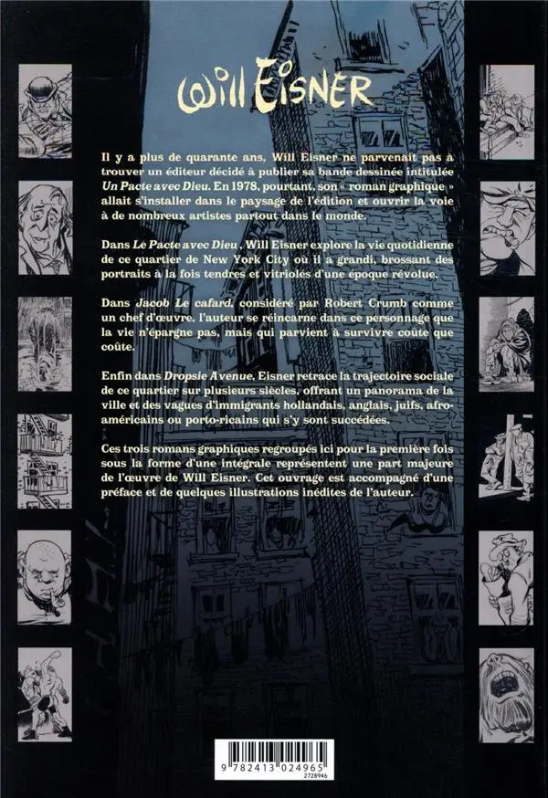 Verso de l'album La trilogie du Bronx