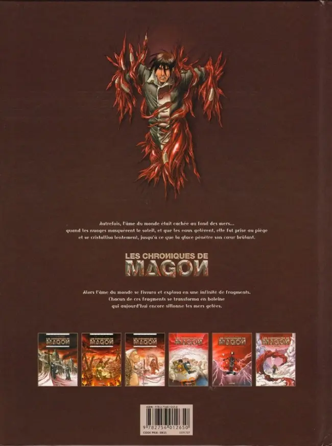 Verso de l'album Les Chroniques de Magon Tome 6 Héritage