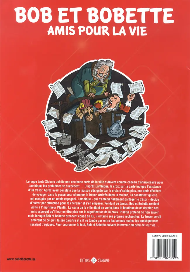 Verso de l'album Bob et Bobette Tome 366 Plantin en péril