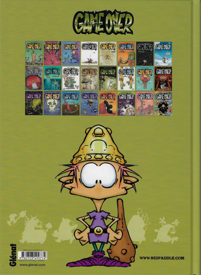 Verso de l'album Game over Tome 13 Toxic affair